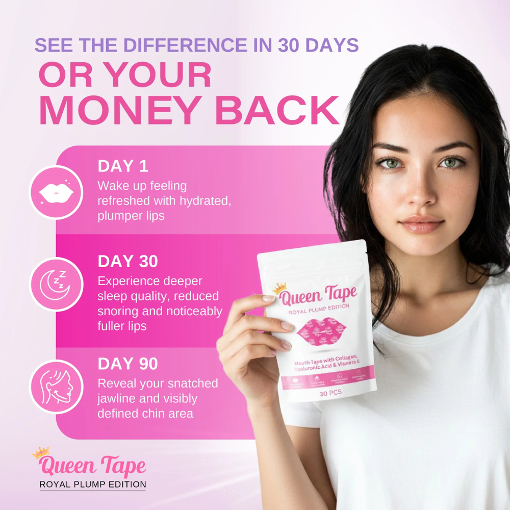 Queen Tape - Hydrating Collagen Mouth Tape