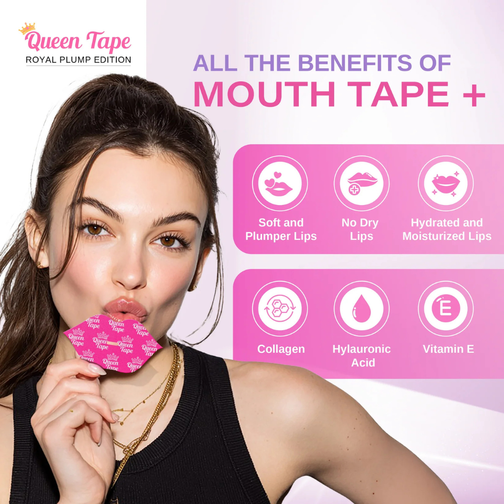 Queen Tape - Hydrating Collagen Mouth Tape